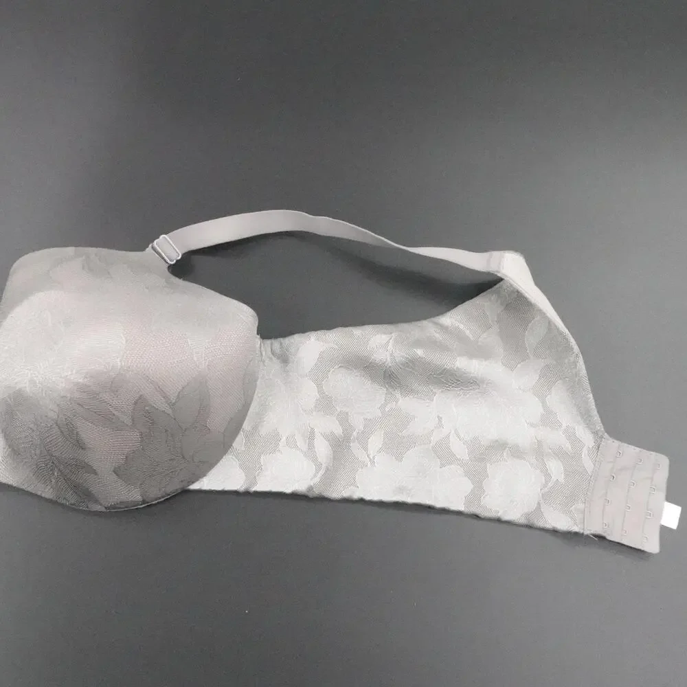Cacique Bra Womens 42DD Balconette Underwire‎ Lace Full Coverage Support Floral